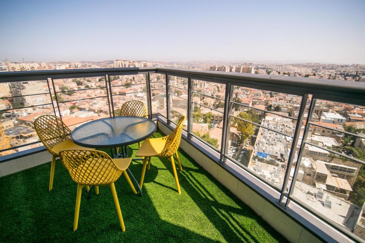 Апартаменты Gorgeous Design 3 Bdr Appart - J Tower - Amazing View! Иерусалим Экстерьер фото